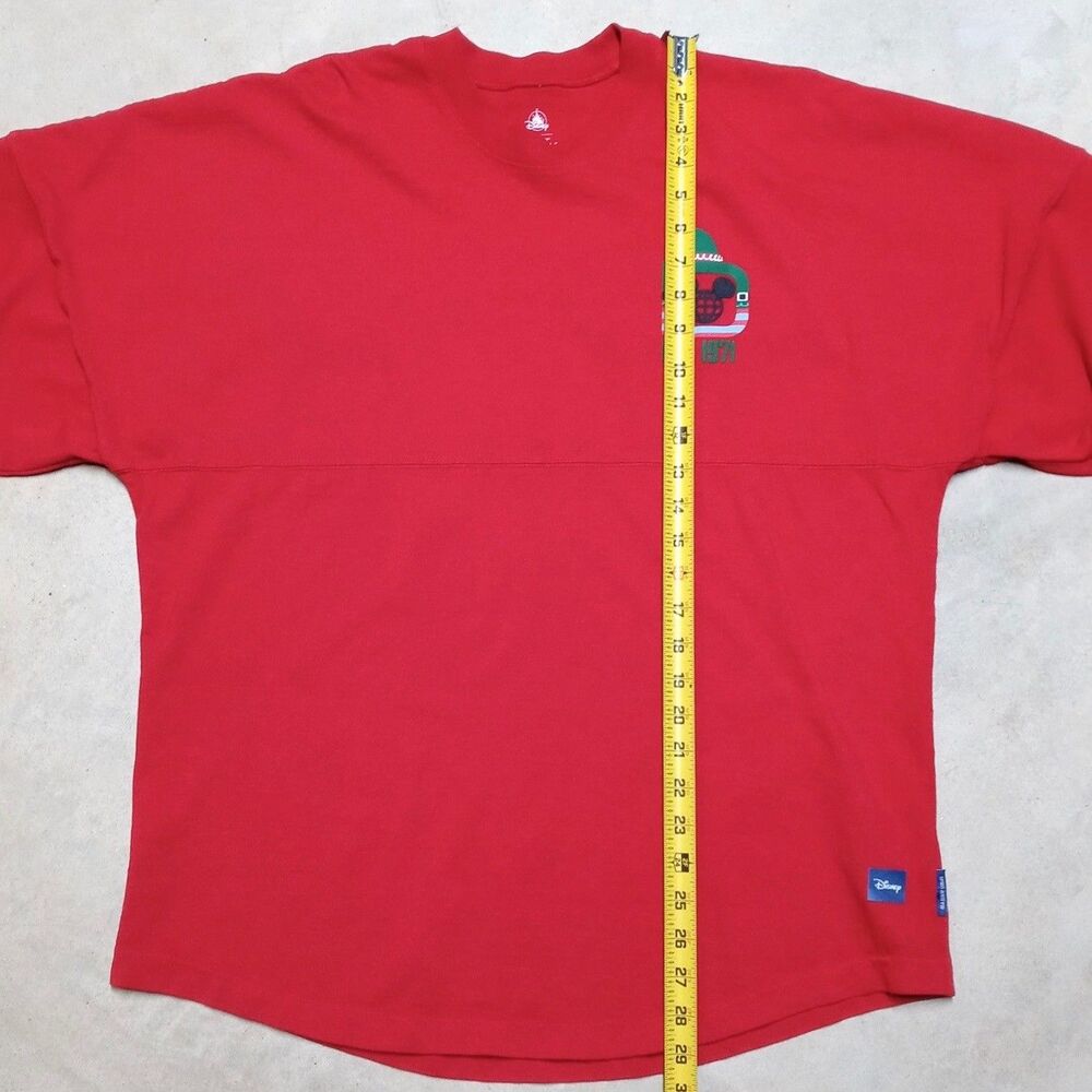 Walt Disney World Spirit Jersey Christmas Size Medium Holiday Character Logo - Picture 9 of 9
